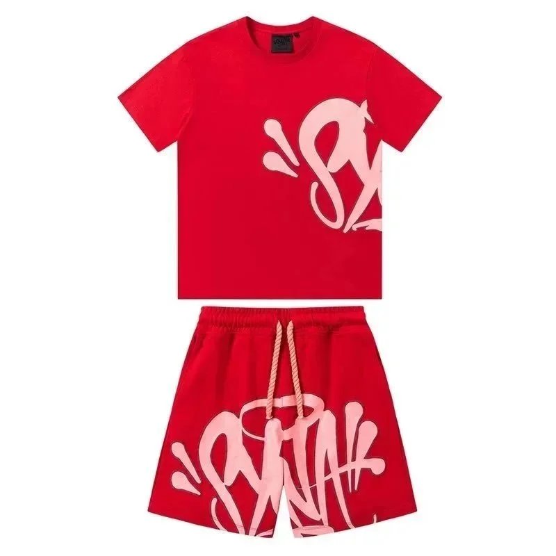Red Short Sleeve Set * Top Quality