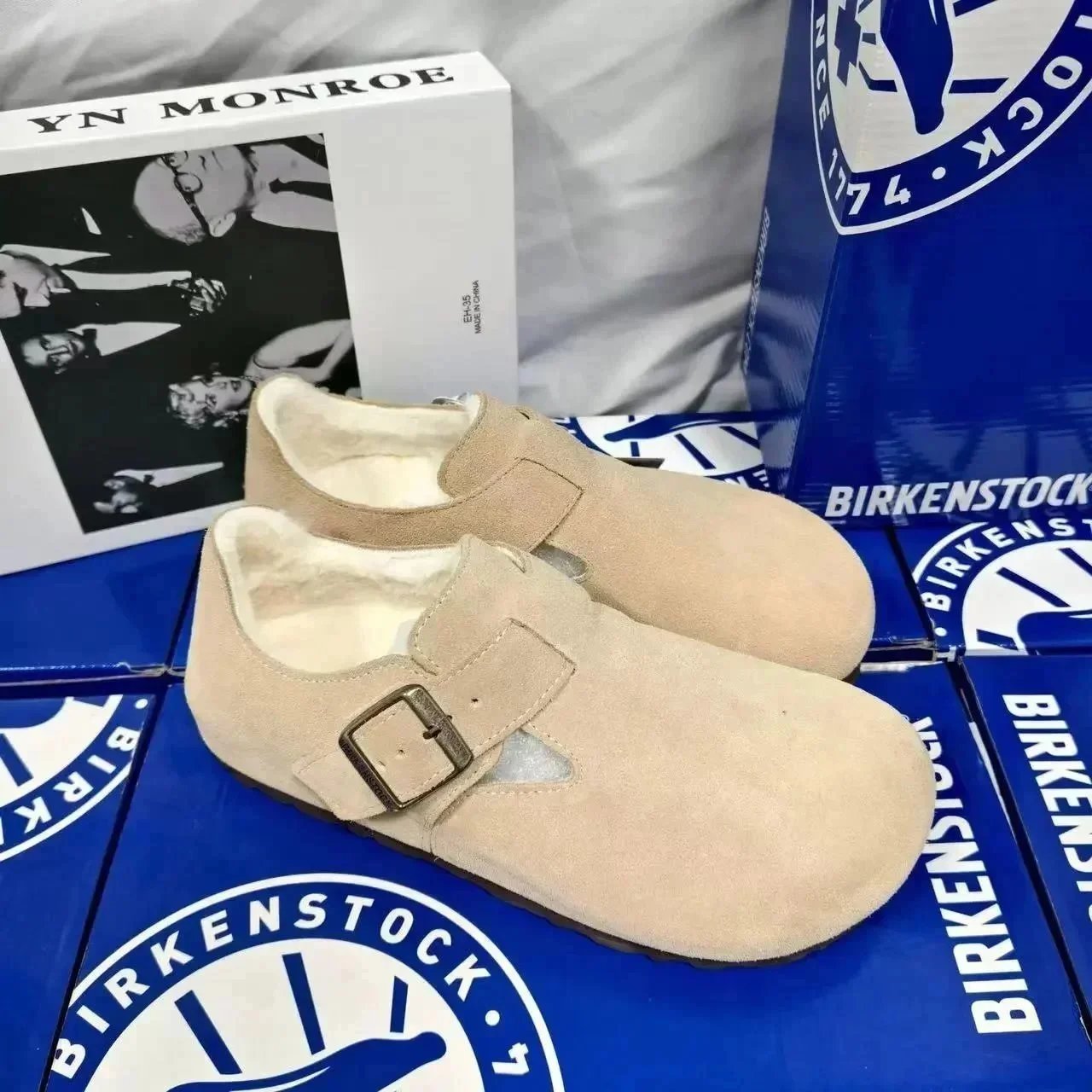 All inclusive sand colored velvet