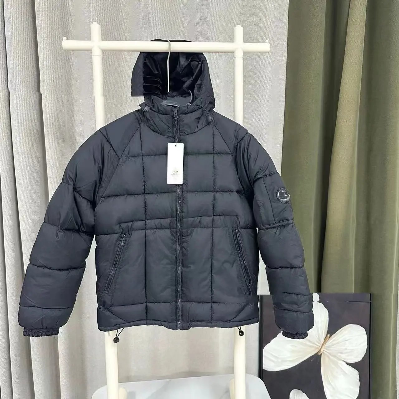 A Down Jacket - Black