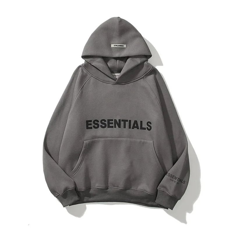 58 gray hooded
